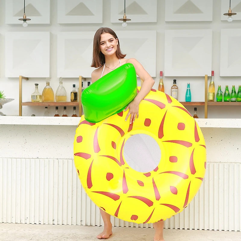 120 см взрослый надувной Арбуз лимонный семейный плавающий бассейн плот река
