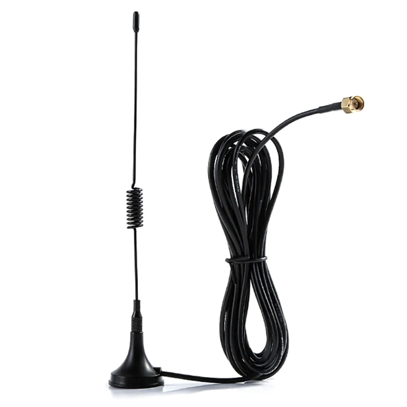 1 шт. GSM GPRS антенна 900 1800 МГц 3dbi SMA кабель м дистанционное управление магнитное