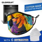 Маска для лица с фильтром в наличии, маска с активированным углем, безопасная, Прямая поставка, моющаяся, многоразовые маски