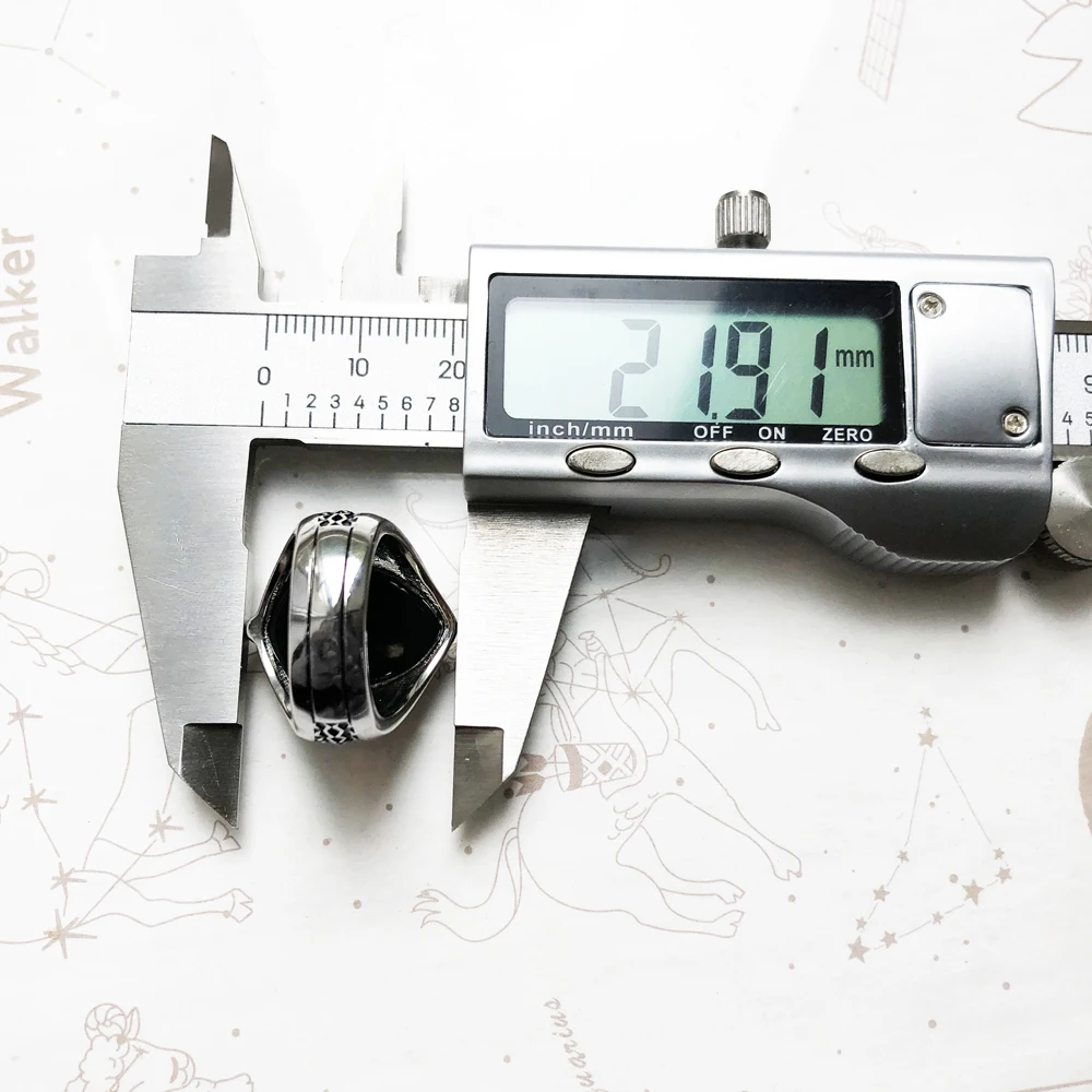 Мистический меч кольцо с изображением знака Европейская бунтальная изящная