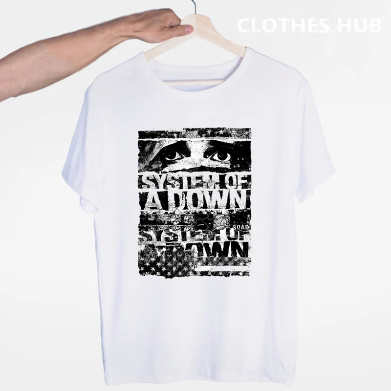System Of A Down SOAD Rock Metal Music Band футболка с круглым вырезом и короткими рукавами Летняя Повседневная модная футболка унисекс для мужчин и женщин