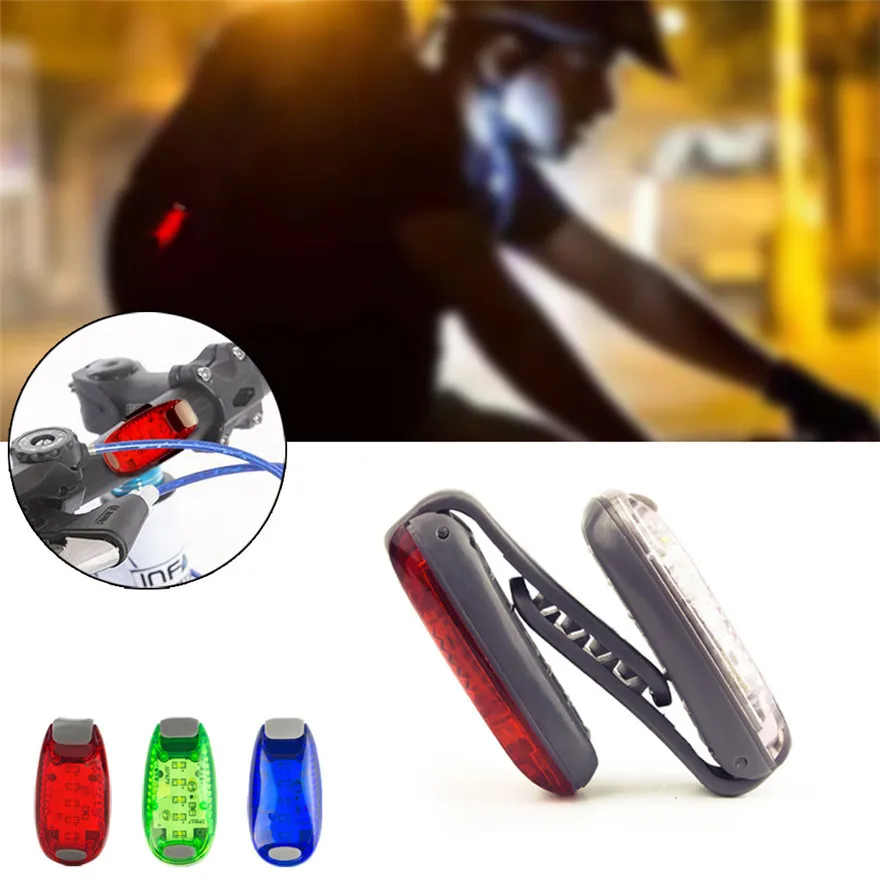 Светодиодный светильник с напоминанием о безопасности для бега на открытом