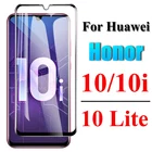 Закаленное стекло с полным покрытием для Huawei Honor 10, защитные пленки для экрана на Honor 10i 10 i, защитная стеклянная пленка для Honor 10 Lite