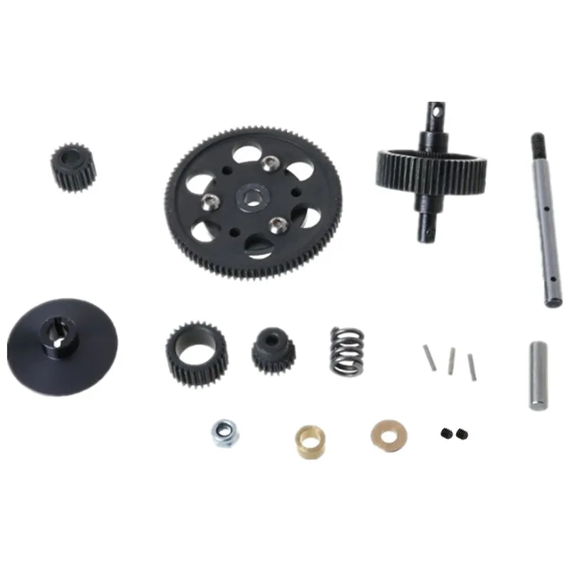 Аксессуары металлическая режущая коробка передач набор шестерен мотора 87T / 22T