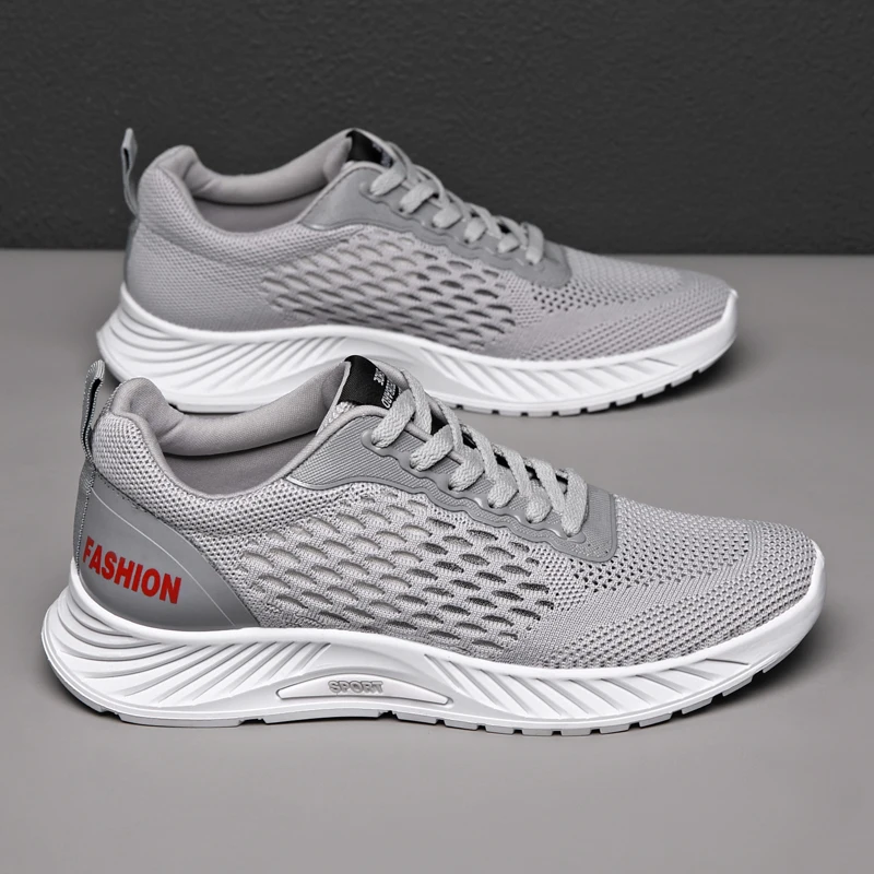 

Новинка весна-осень 2021, удобная мужская обувь на мягкой подошве со шнуровкой, дышащая повседневная обувь, мужская универсальная спортивная ...