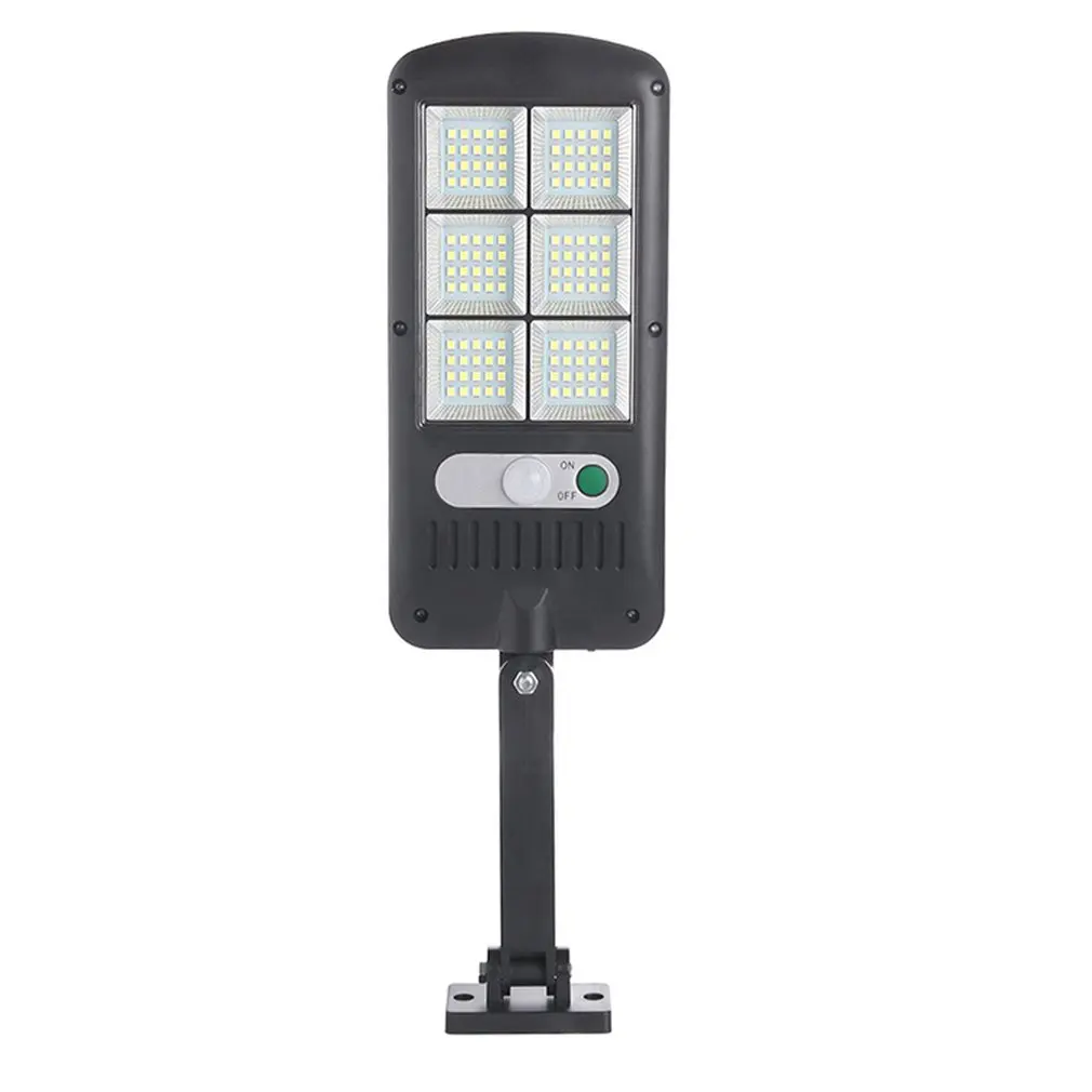 

120LED Solar Powered Street Wall Light PIR Motion Sensor Dimmable Lights Waterproof Night Light With 3 Modes For Garden