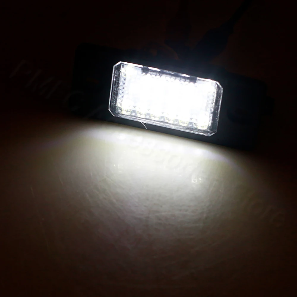 PMFC светодиодный номер Подсветка регистрационного номера 1 пара Canbus Error Free белый 12v