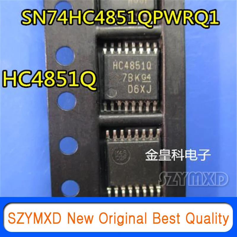 

10Pcs/Lot New Original SN74HC4851QPWRQ1 HC4851Q TSSOP16 Analog Switch Chip In Stock