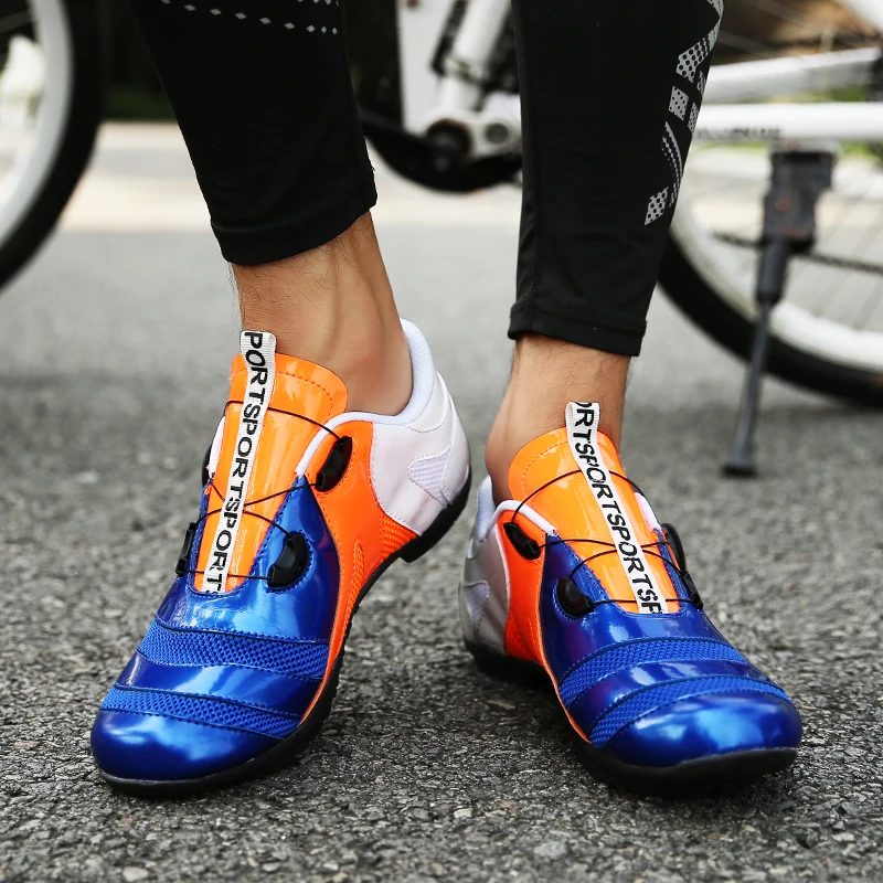 

2021 cycling mountain bike shoes men's sports four seasons mountain road dirt bike speed sports shoes racing women's bicycles