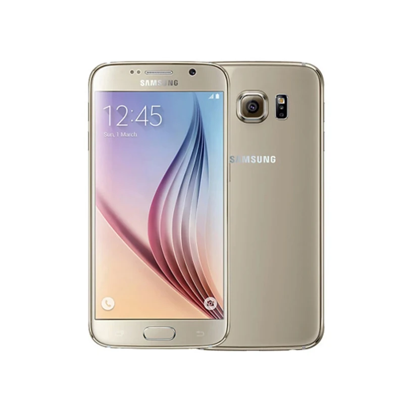 

Samsung Galaxy S6 G920F G920V G920P Original S6 Unlocked Mobile Phone Octa Core 3GB RAM 32GB ROM 16MP 5.1" Android Refurbished