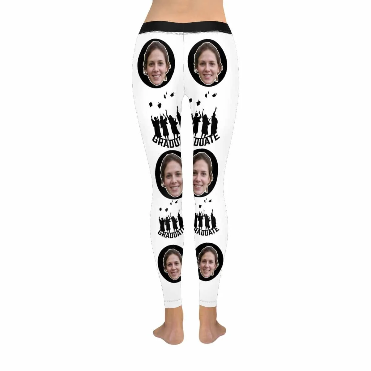 

Custom Face Graduate All-Over Low Rise Yoga Leggings