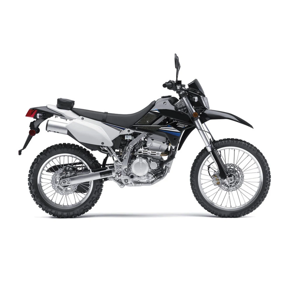 Защита мотоцикла противоскользящая волоконная накладка на бак боковая Тяговая