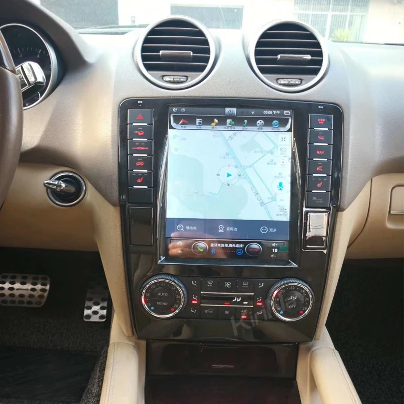 Автомобильный мультимедийный плеер KiriNavi 10 4 дюйма Android 9 0 для Mercedes Benz GL GL350 GL400 GL450 ML