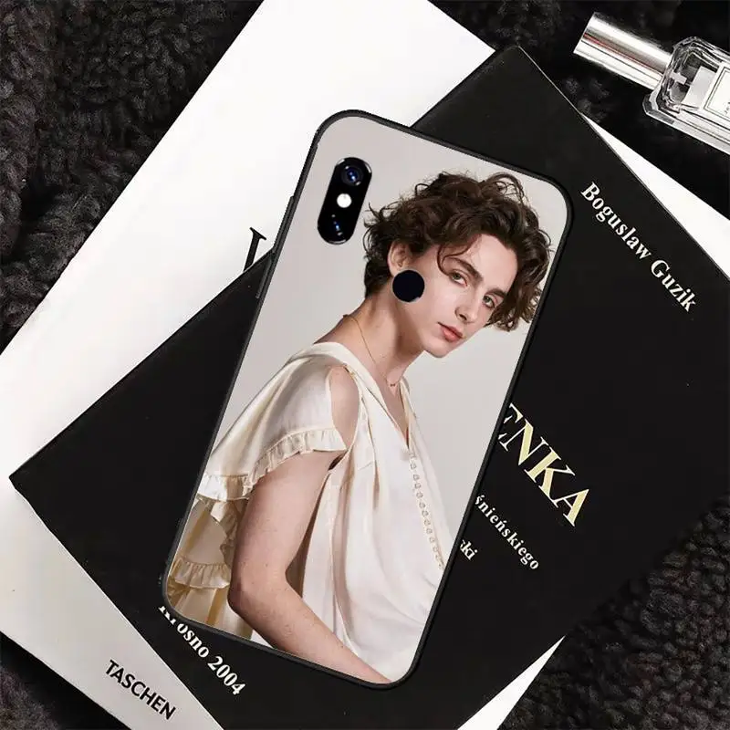 

Timothee Chalamet Phone Case For Xiaomi Mi A1 A2 5 6 6PLUS 8 9 SE Lite MIX 2 2S MAX 2 3 Pocophone F1