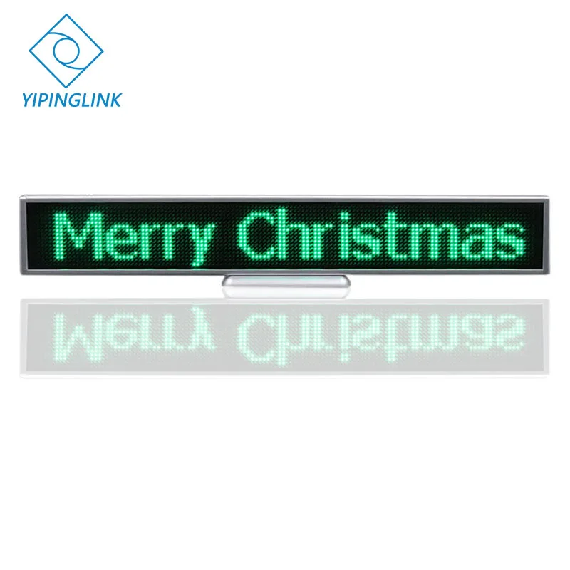 Светодиодный дисплей с Bluetooth 16*128 серебристый чехол светодиодный для стола