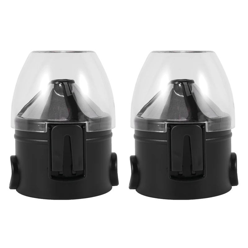 

2X Coffee Filter with Cup Portable Drip Coffee Tea Holder Funnel Baskets Reusable Tea Infuser and Stand Coffee Dripper