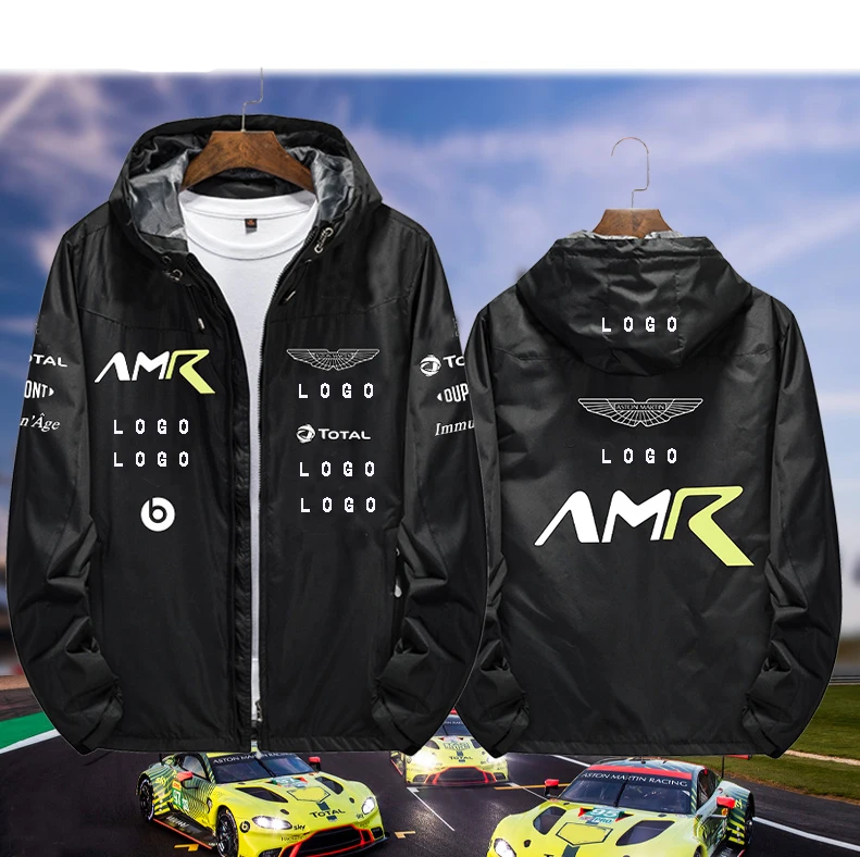 

New F1 Martin Team Racing Movement For Men's Jacket Windbreaker Wear With Sweater And Windbreaker Windproof Hoodie