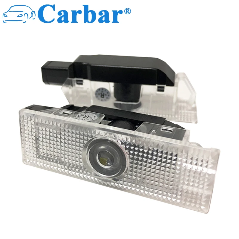 Carbar 2 шт. светодиодный ная дверь любезность логотип светильник Авто Призрак Тень