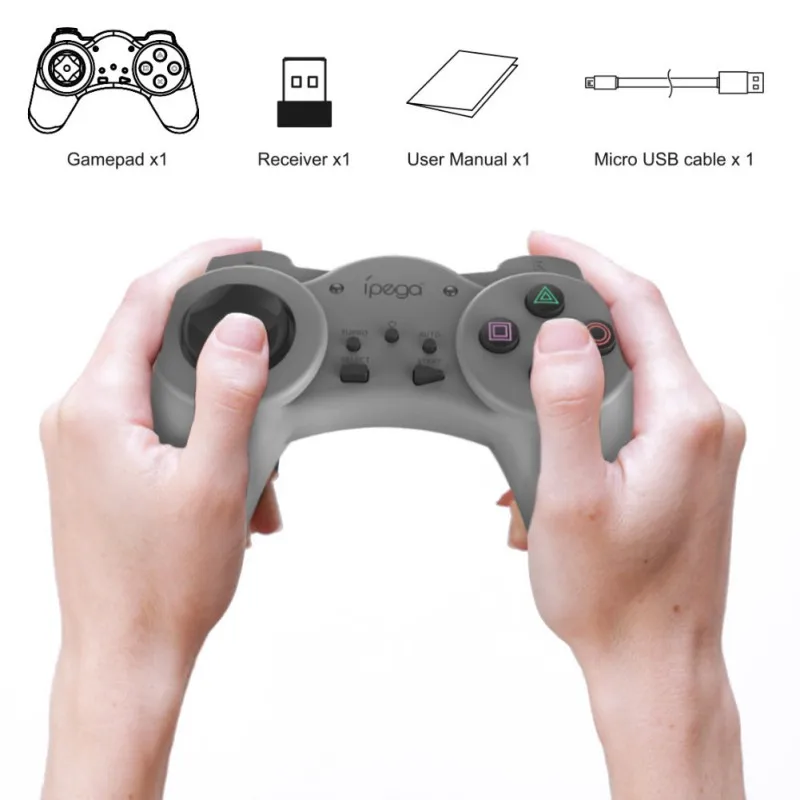 Vogue 2 4G Беспроводной геймпад для PSone Мини Классический игровой консоли PG