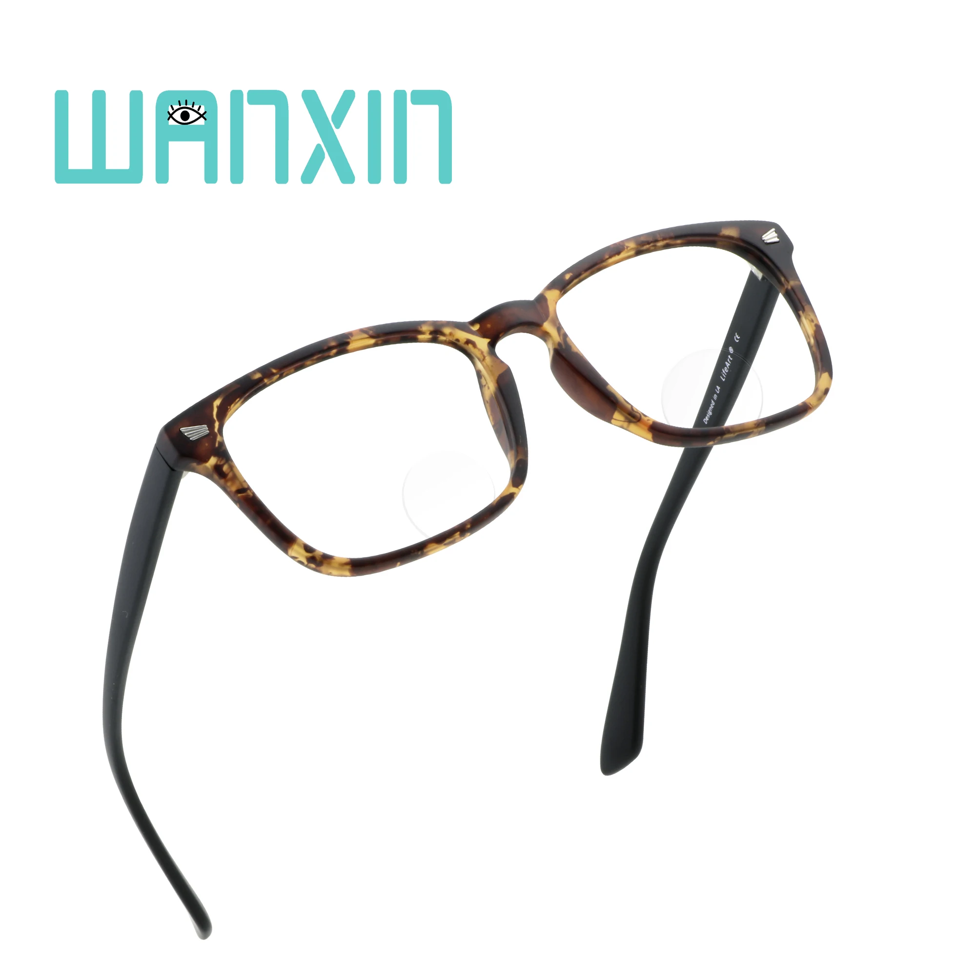 Wanxin бифокальные очки для чтения с невидимыми линзами синий светильник