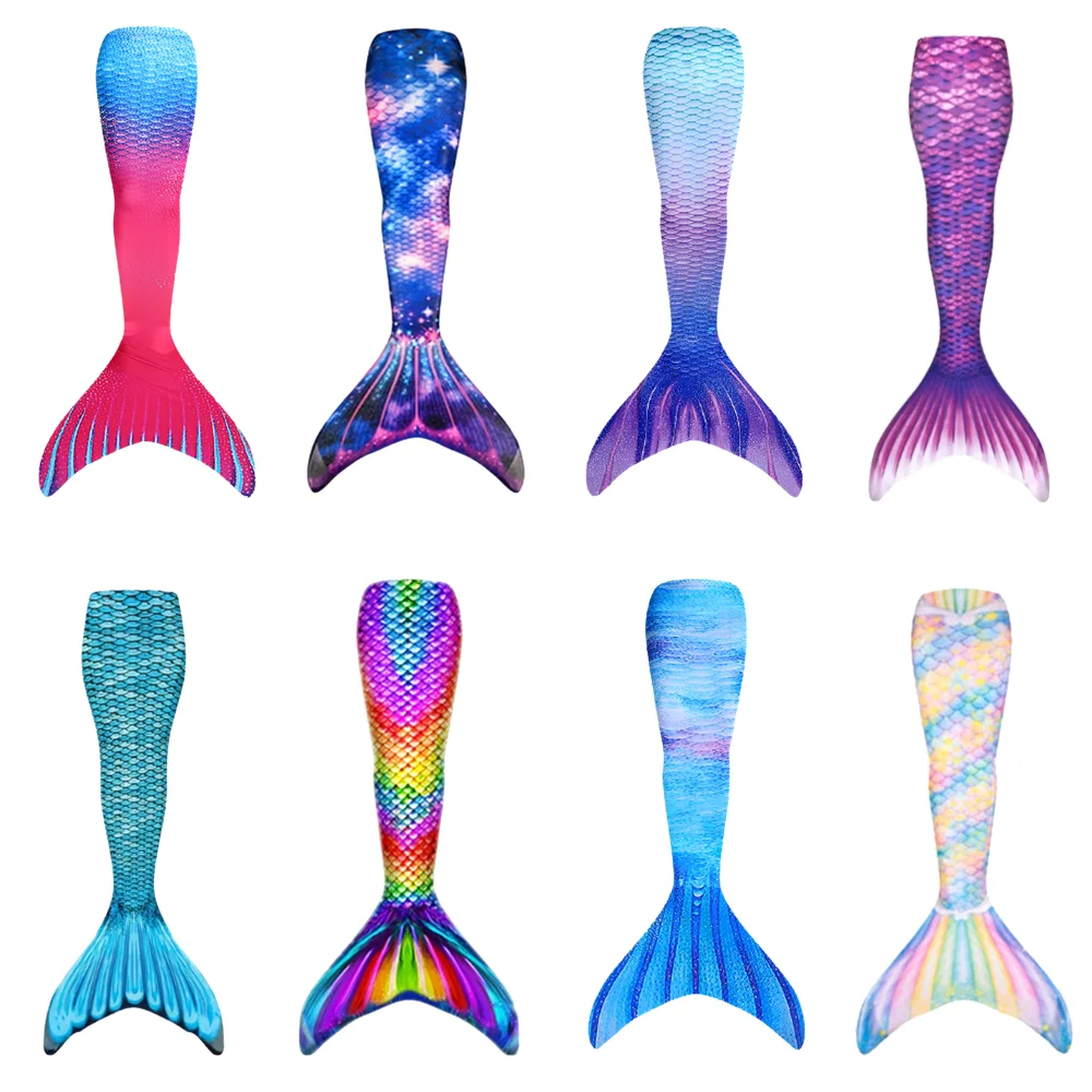 Женский пляжный костюм Русалочки купальный без моноласта для девочек и