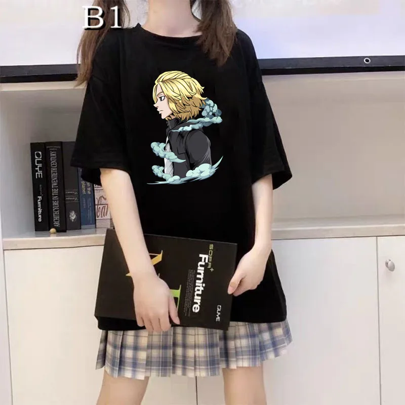 

Лидер продаж 2021, Японские Женские футболки, топы, Токийский Джерси, футболка Kurokawa Izana, футболка с рисунком Аниме Манга