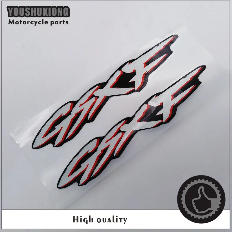 

Motorcycle Fairing Upper Fairing Decals Stickers 3M Sticker 1Pair For GSXF