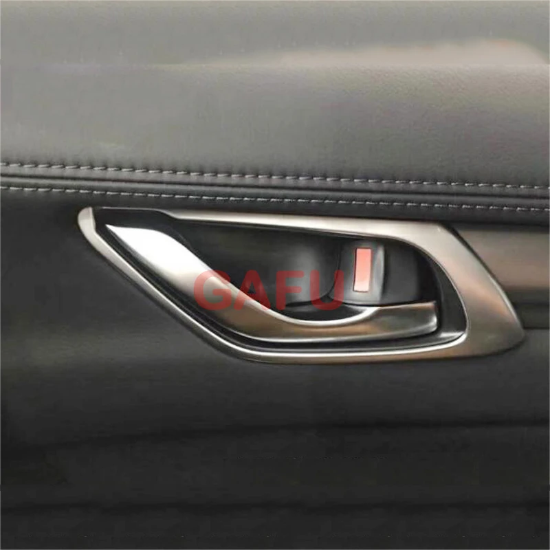

For MAZDA CX-5 CX5 2017 2018 2019 2020 2021 Car Door Handle Bowl Covers ABS Chrome Trim Chromium Styling Interior Accessories
