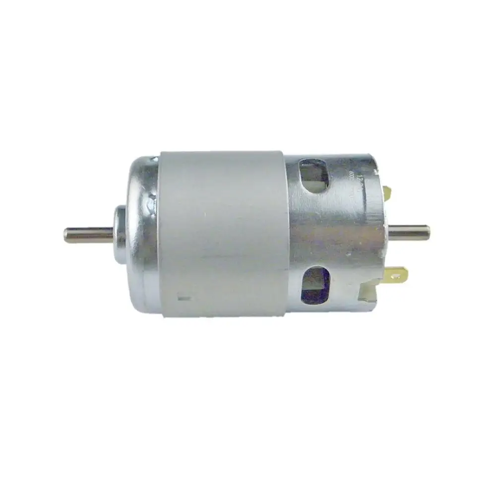 CHANCS 895 двойной Выход вал двигателя постоянного тока 12V-24V 6000 об/мин-12000 об/мин