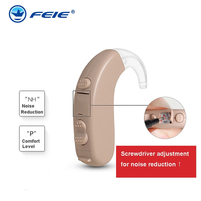 Цифровой чип слуховой аппарат усилитель звука мягкой умеренной потери как