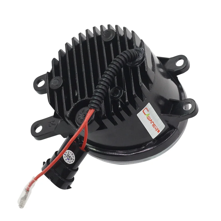 Cawanerl 2 шт. автомобиль светодиодный противотуманный светильник белые дневные