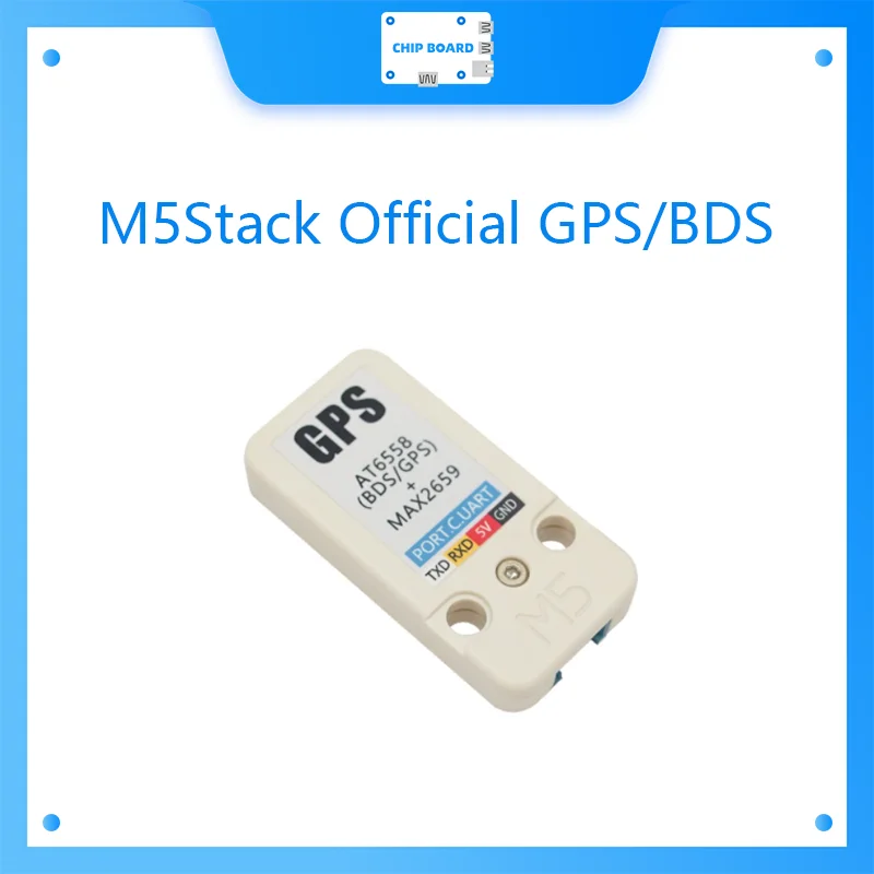 Официальная плата мини блока M5Stack GPS/BDS AT6558 + MAX2659 с интерфейсом UART M5GO/M5Stack FIRE ESP32