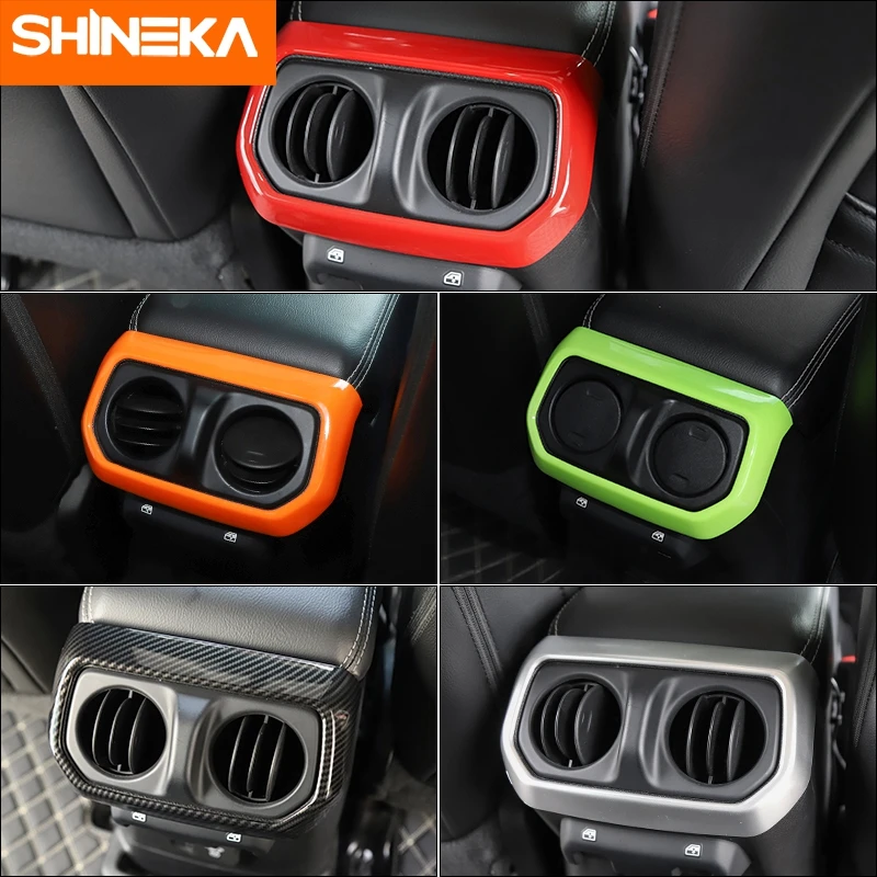 Задняя крышка автомобильного кондиционера SHINEKA декоративная накладка на кольцо