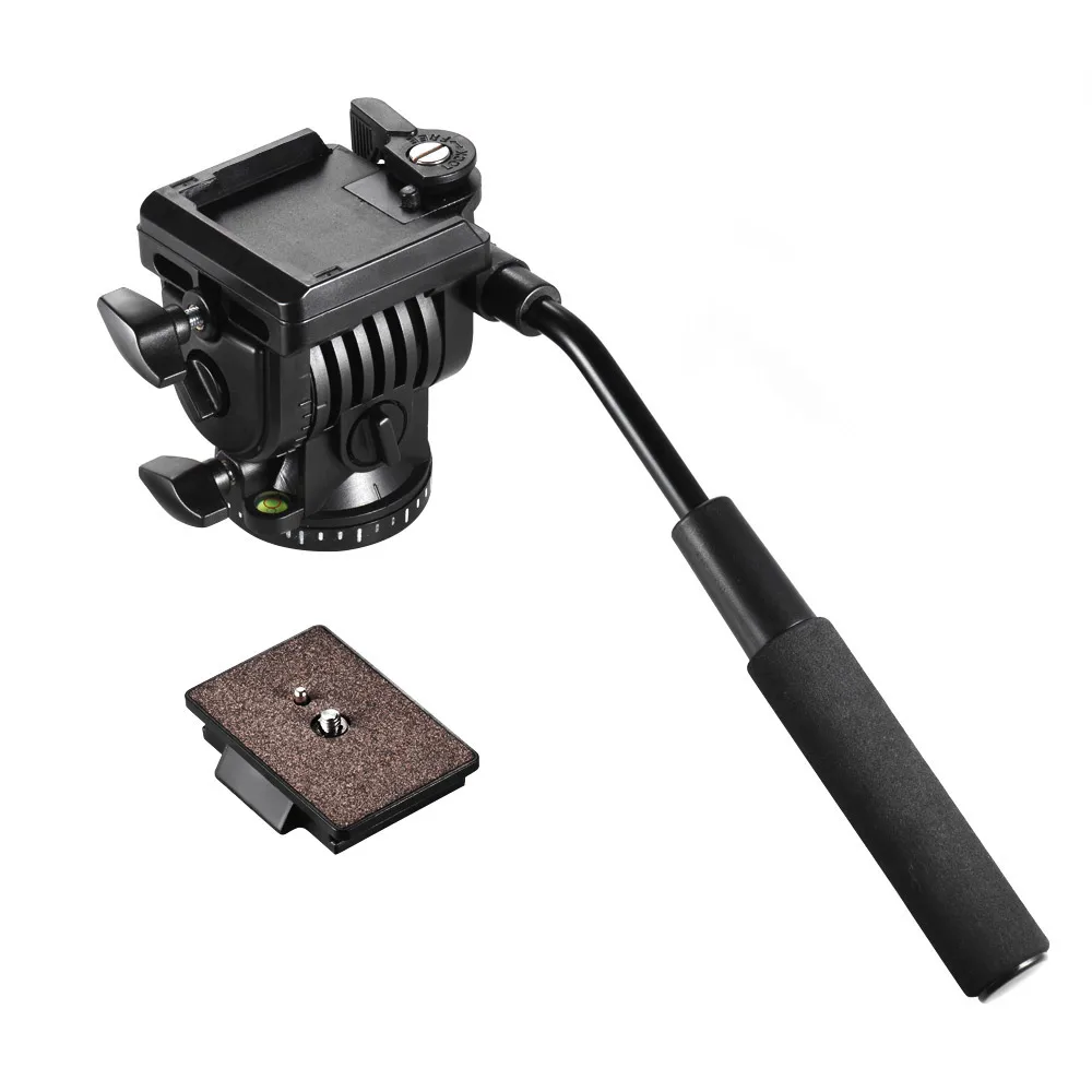 Andoer 360 панорамная гидравлическая головка для Canon Nikon sony DSLR видеокамеры штатив монопод слайдер съемки