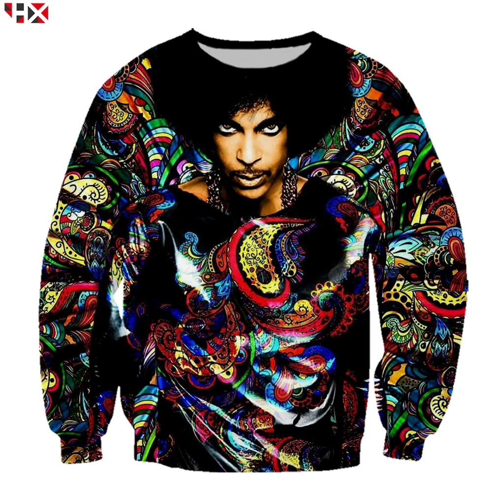 Модная дизайнерская Толстовка для мужчин и женщин свитшот с 3D принтом певицы