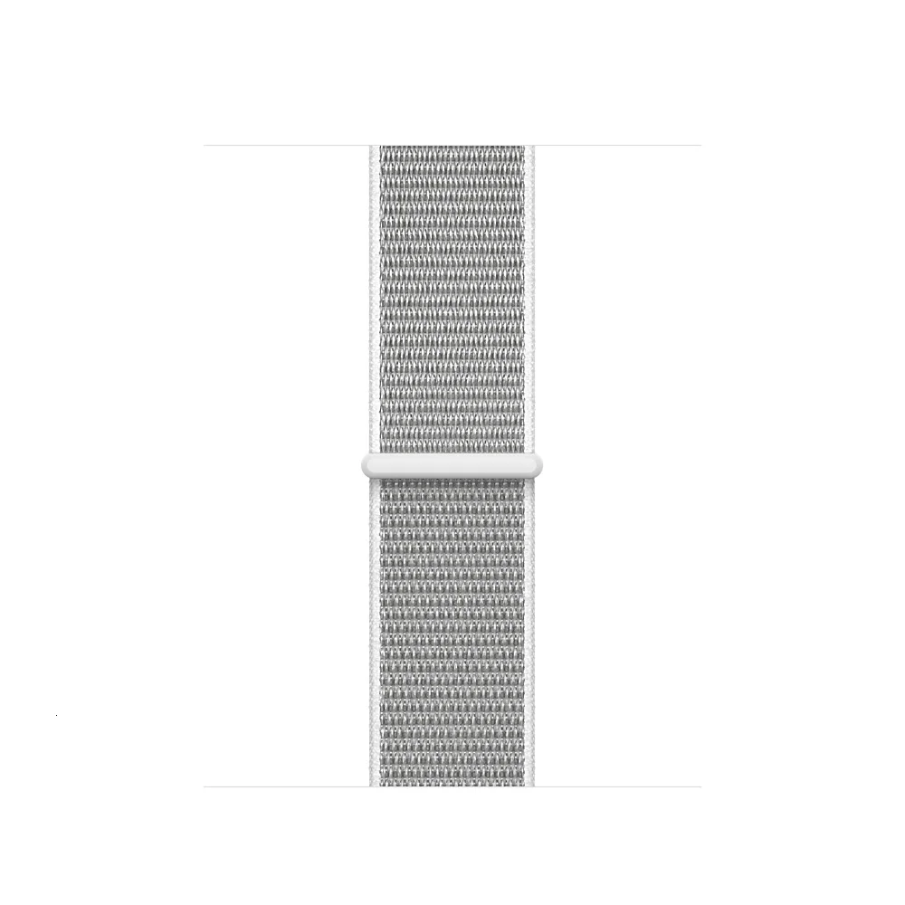 Обновленная Спортивная петля для apple watch серии 5 4 3 2 1 ремешок для iwatch 44 мм 40 мм 38 мм 42 мм двухслойный тканый нейлоновый Воздухопроницаемый