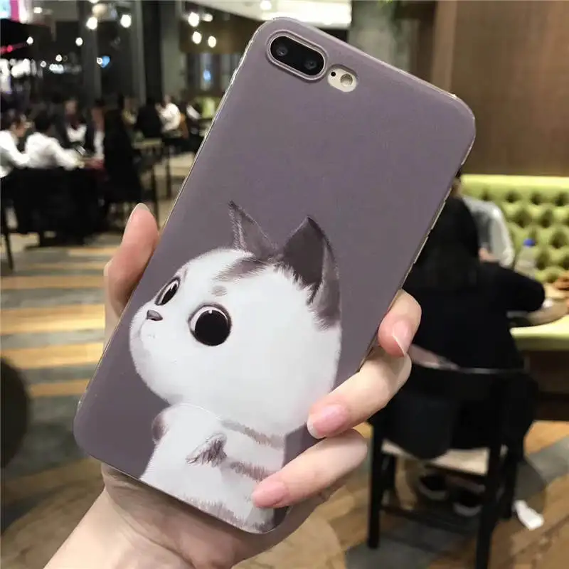 Thermal Color Change for Iphone 66s 78 78P X/Xs Couple Tpu + Leather Mobile Phone Case |