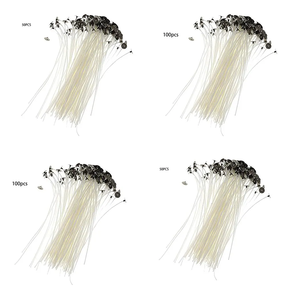 Оригинальные бездымные свечи фитили простой соевый восковой сердечник бытовые