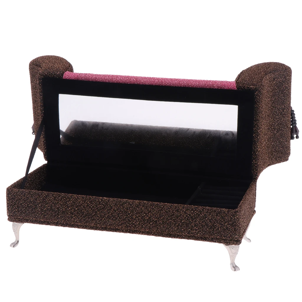 

1/6 European Style Sofa Chaise Lounge Dolls Furniture for 12'' Action Figure