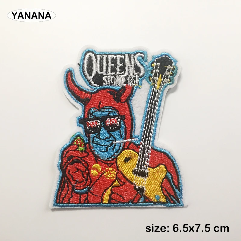 Значки-нашивки рок-группы вышитая аппликация Приклеивание утюгом Значки для