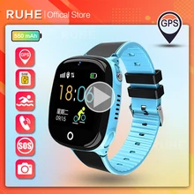 New 2021 Smart Watch Kids GPS HW11 IP67 Waterproof Smartwatch Pedometer  Children SOS Call 2G Kids Safe Watch For Android IOS