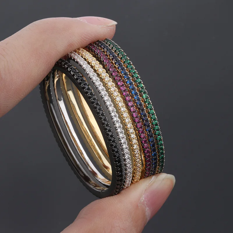 Новинка 2020 яркий медный кубический цирконий класса ААА модный темпераментный