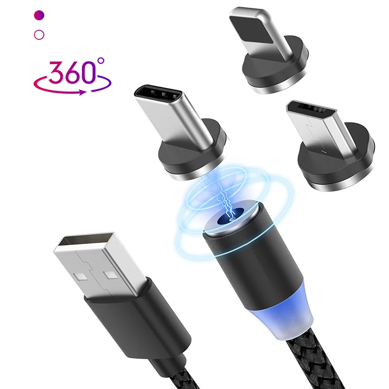 Магнитный зарядный кабель для быстрой зарядки Micro USB | Мобильные телефоны и