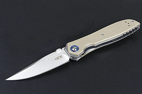 desert EDC Открытый инструмент ZT0640 шарикоподшипник складной нож CPM20CV лезвие Флиппер тактические карманные ножи кемпинг охотничий нож выживания - Цвет: desert