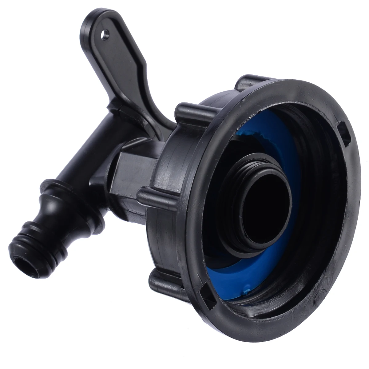 Черный закрыть 15 мм шланг клапан бак для воды микро орошения трубы щелевой