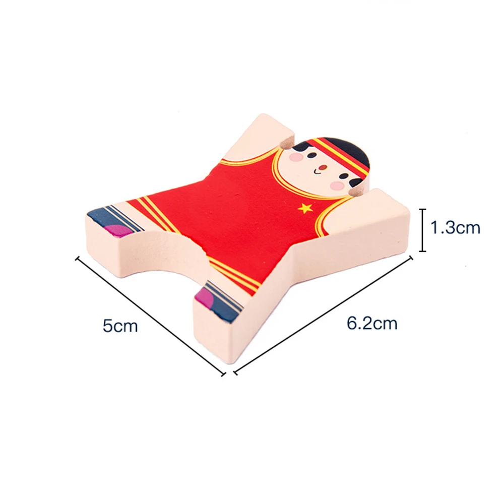 

Children DIY Hercules Balance Block Parent-child Stacking High Game Building Blocks Wooden Educational Toy Boys Girls