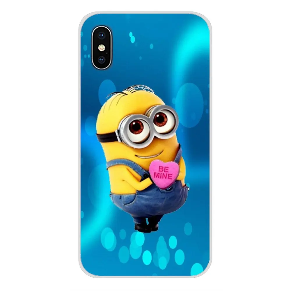 images 3 Для huawei G7 G8 P7 P8 P9 P10 P20 P30 Lite Mini Pro P Smart плюс прозрачная задняя крышка из ТПУ чехла Gru футболка с миньонами для детей; D меня - Цвет: images 3