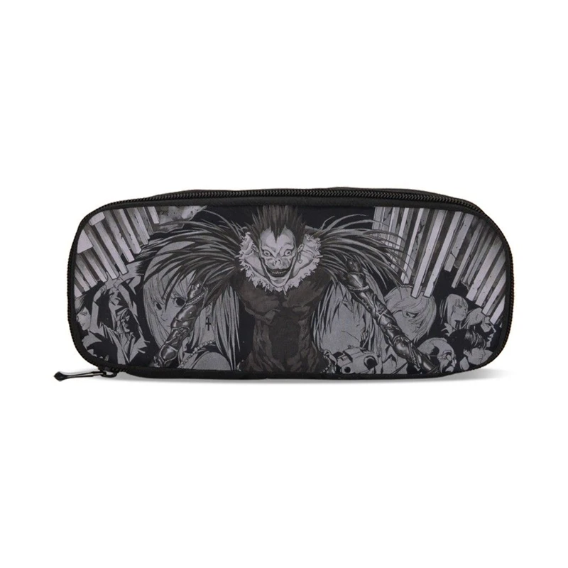 Мужские кошельки чехол для карандашей Death Note подростков большой школьный Кошелек