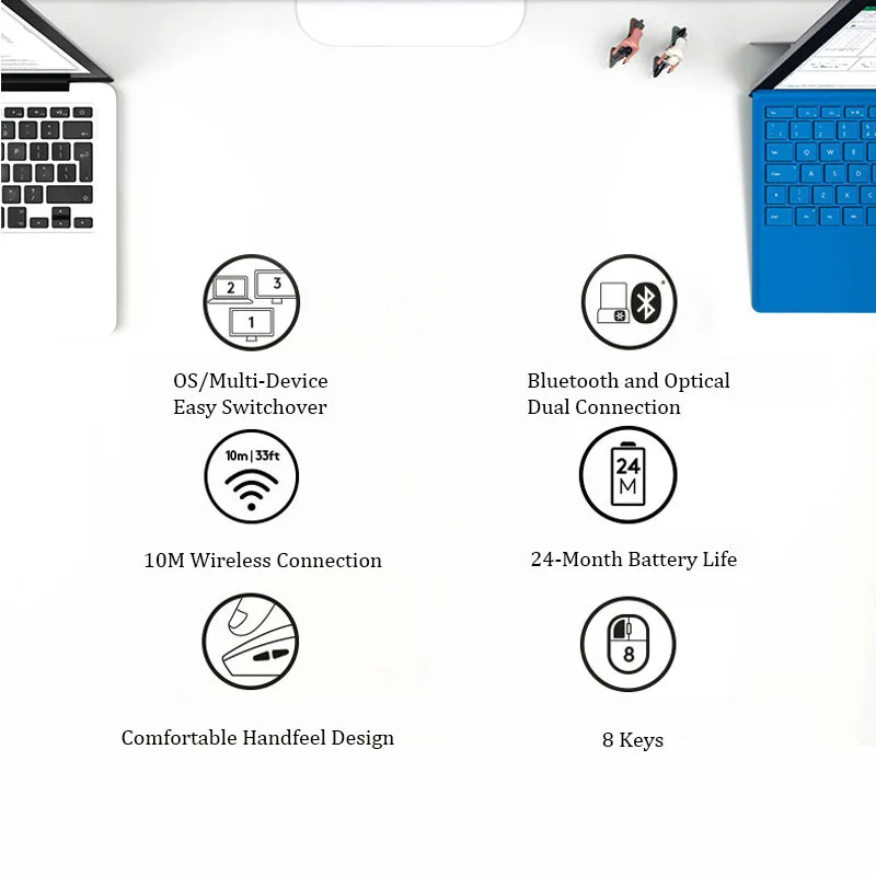 Мышь Logitech M720 Беспроводная игровая 2 4 ГГц 1000DPI | Компьютеры и офис