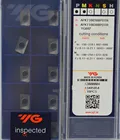 APKT100305 PDTR APKT100308 PDTR YG602 оригинальная Корейская версия, твердосплавная вставка APKT1003, обработка вставки: нержавеющая сталь, легированная сталь, литая